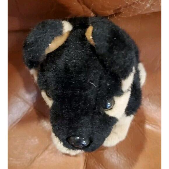 6 In Nintendogs German Shepherd Rottweiler Puppy Dog Swivel Head Stuffed Animal - Picture 5 of 11